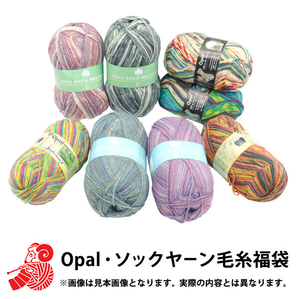 【予約販売】2024年 福袋 『Opal・ソックヤーン毛糸福袋』