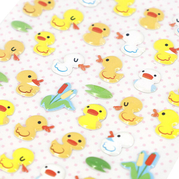 Enjoy Seal ぷっくりシール アヒル Akk-S26